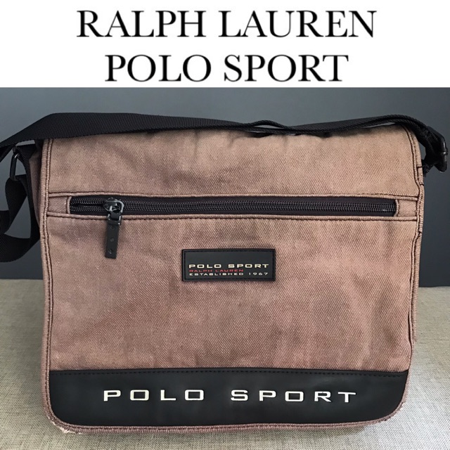 Vintage polo sale sport shoulder bag