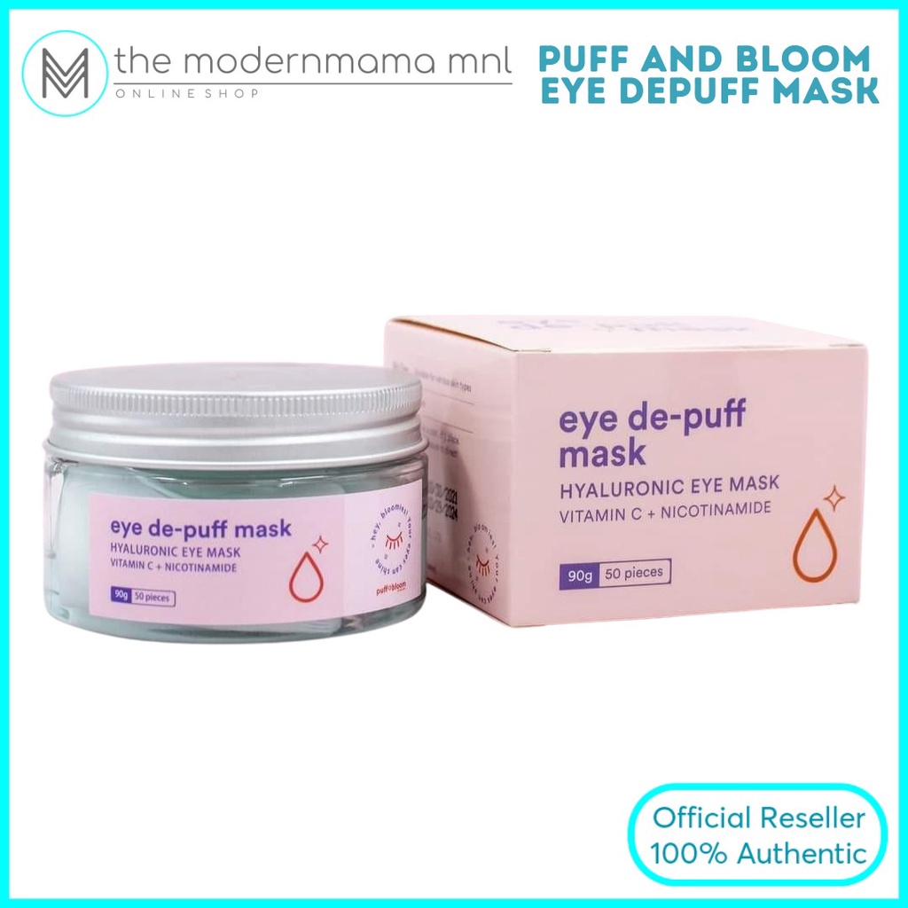 Eye Depuff Mask with Hyaluronic Acid by Puff and Bloom Shopee Philippines