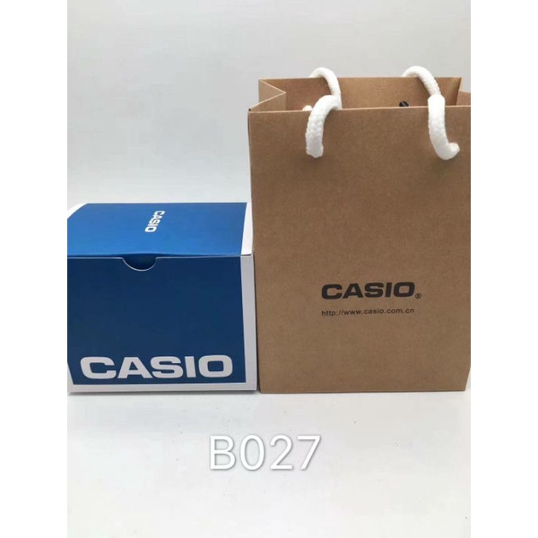 original package for casio watch paper bag.tin can.paper bag