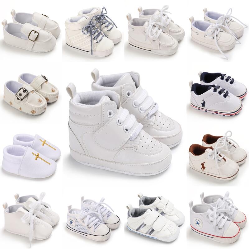 Christening Baby Boy Shoes 1 Year Old Babies Fashion White Baptismal Shoes Baptism Shoes for