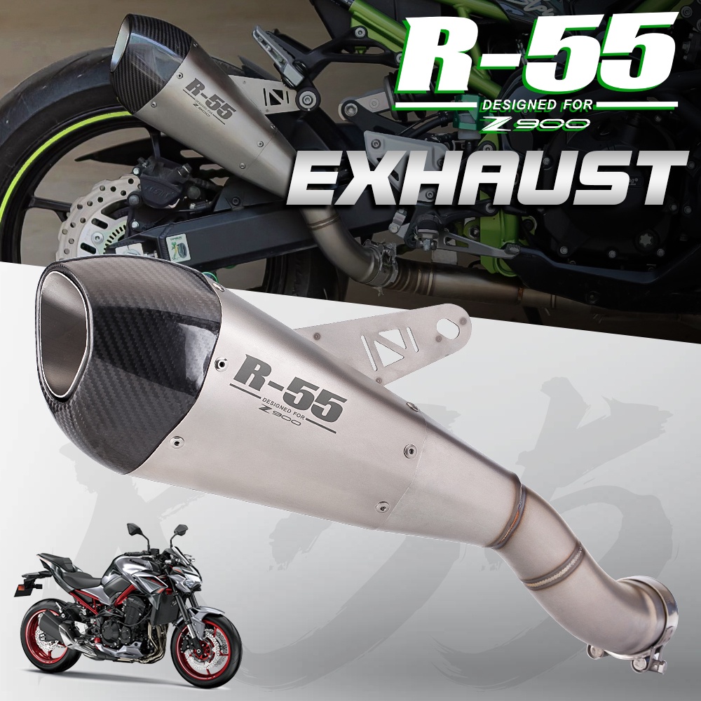 z900 exhaust slip on