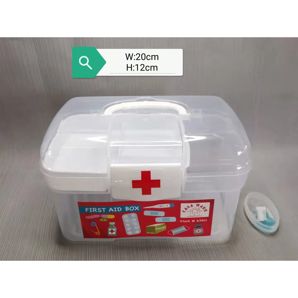 Multi Purpose Family First Aid Kit Medicine Box Medical Storage