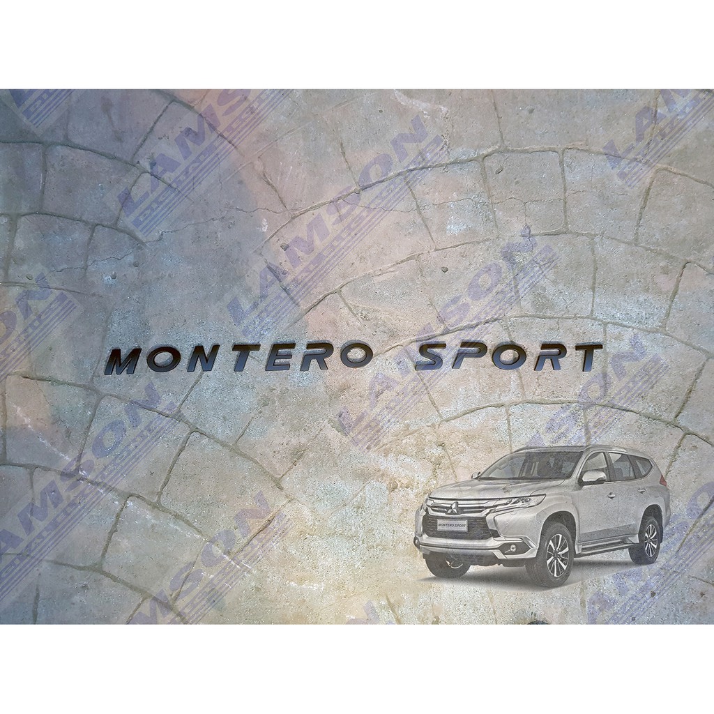 Mitsubishi Montero MonteroSport 3rd Generation 2016 - 2025 Hood Emblem ...