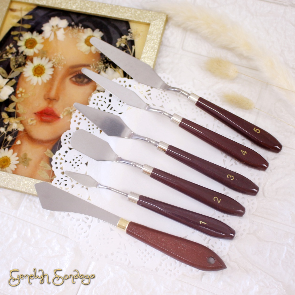 (ORIGINAL) Paint Palette Knife for Painting Mixing Oil and Acrylic
