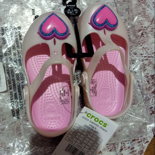 Isabella hot sale charm crocs