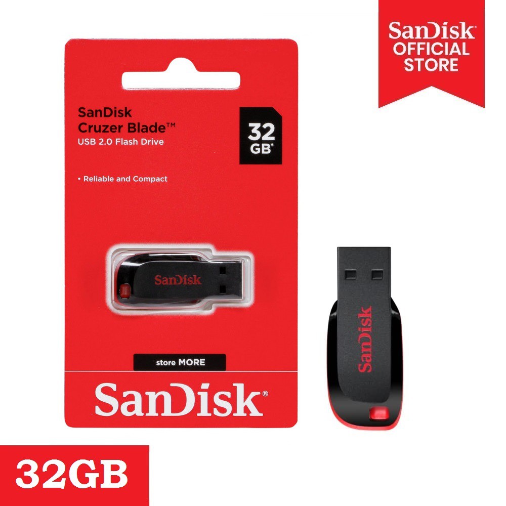 Sandisk Sdcz Gb Usb Cruzer Blade Pr Shopee Philippines