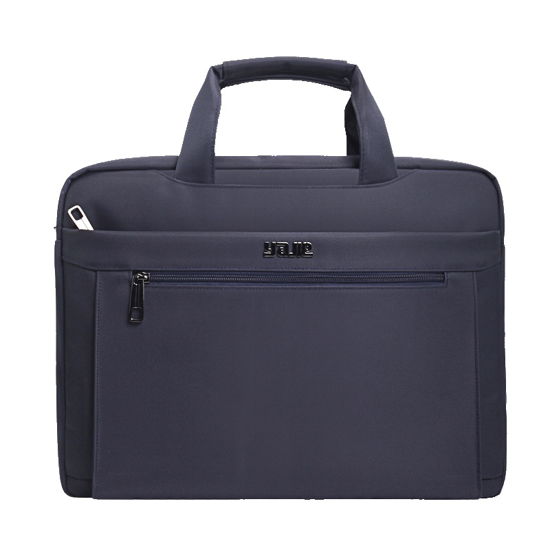 Business men's briefcase canvas waterproof large capacity 15.6 inch ...