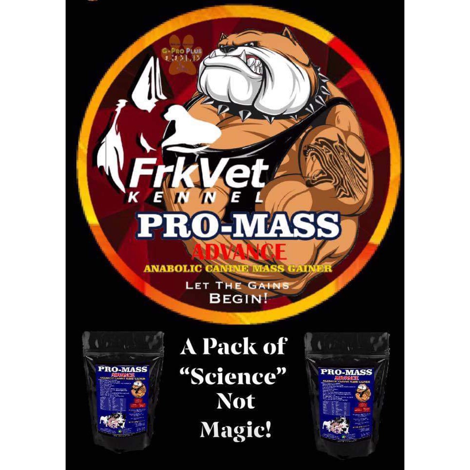 Pro Mass Advance The Ultimate Weight Gainer and Muscle Builder for Dogs 500g