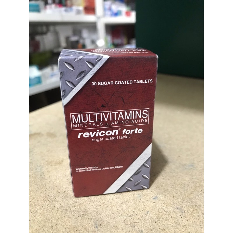 Revicon Forte (30 Tablets) Shopee Philippines