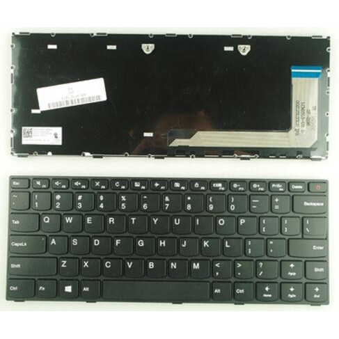 Tastiera Completa Per Lenovo Ideapad V310-14IKB, V310-14ISK, V510-14IK - Layout Spagnolo, Nera