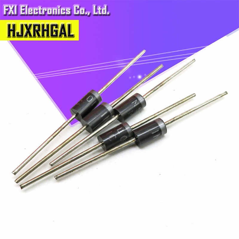 20PCS SR5100 SB5100 DO-27 schottky diode 5A/ 100V DO-27 New original ...