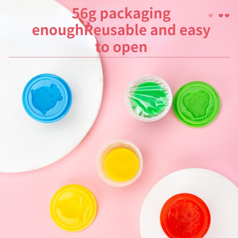 Deli 6 Color Mud Set DIY Creative Plasticine Colored Mud 67803 | Shopee ...