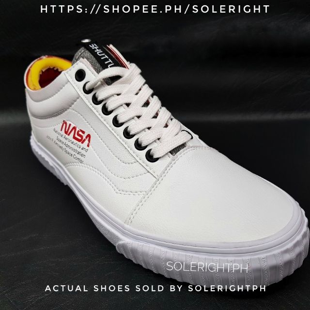 Nasa old skool store white