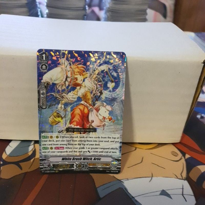 Cardfight Vanguard TCG – White Brush Witch Artic (Genesis Grade 1) – Promo V-PR/0171EN (English, Japan Import)