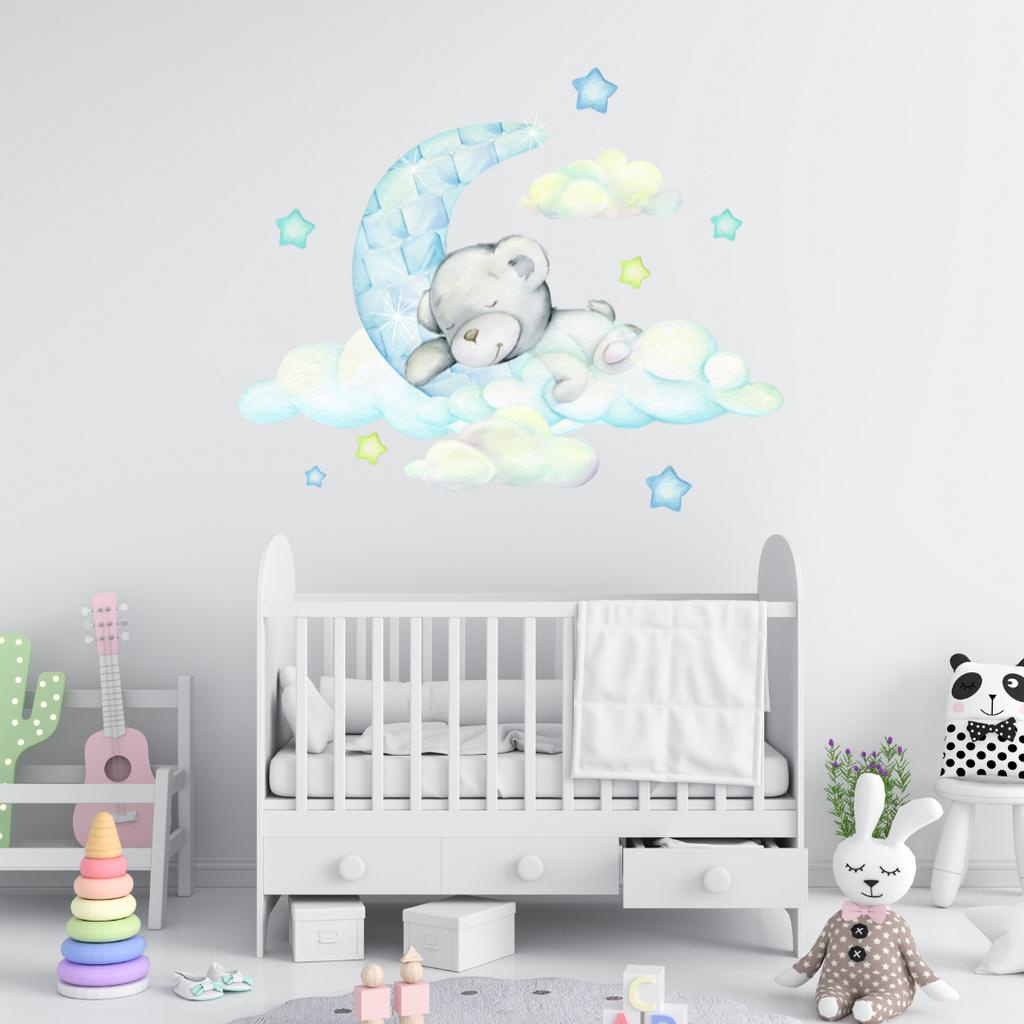 Sleeping Wall Decal Nursery Wall Decal | Shopee Philippines