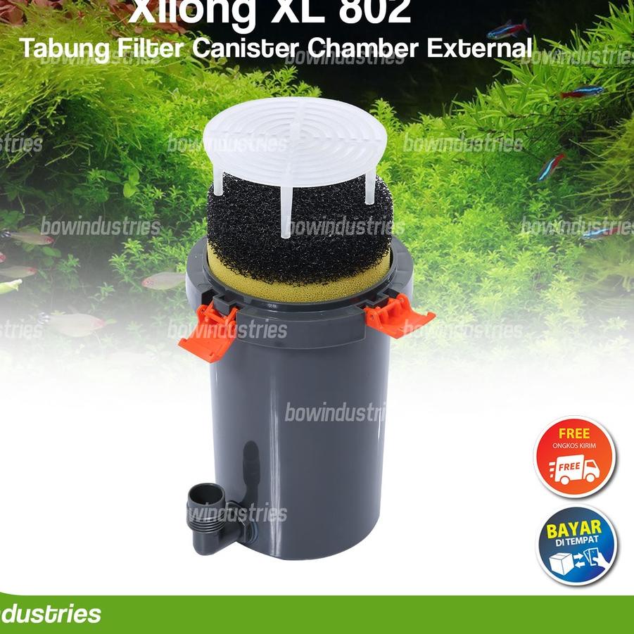 CANISTER FILTER EXTERNAL AQUASCAPE AQUARIUM XILONG XL 802