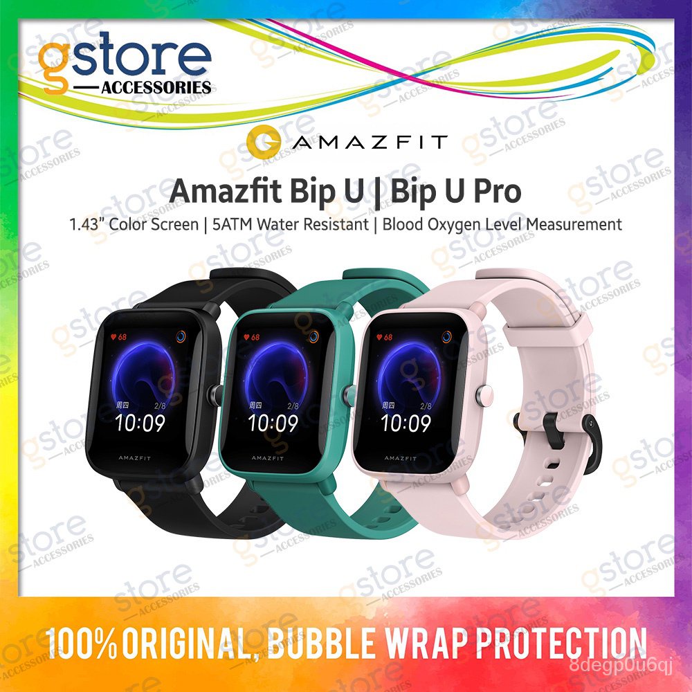 Amazfit bip discount u with spo2