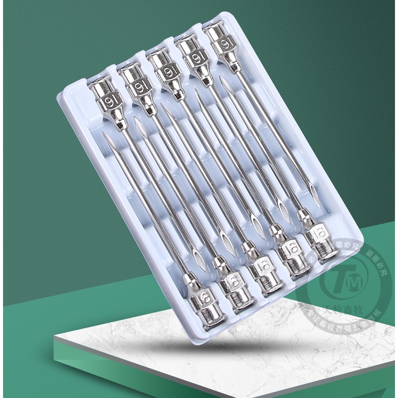 Assorted Stainless steel needle for animals injection Device Veterinary ...