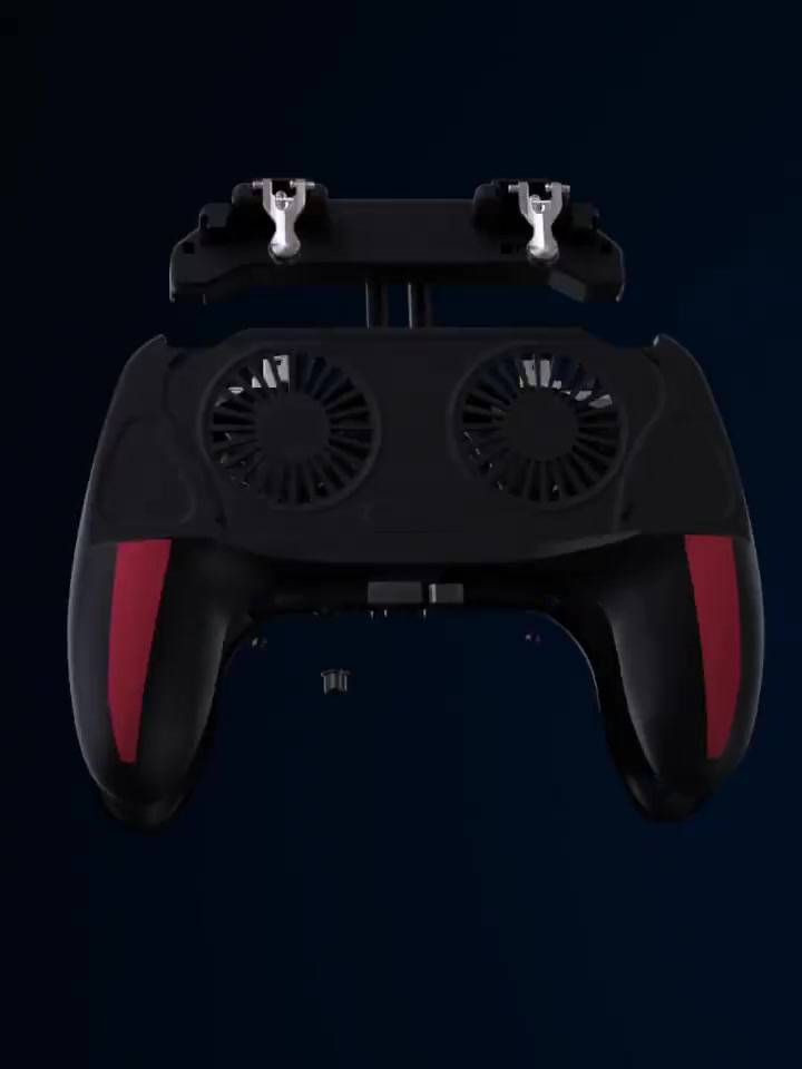 Rechargeable H10 2 Cooling Fan Game Pad Controller For PUBG Gamepad ...