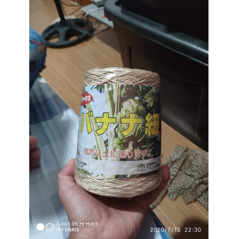 Banana Stem Fiber Yarn / Twine Abaca 1 BOX [15rolls] Shopee Philippines