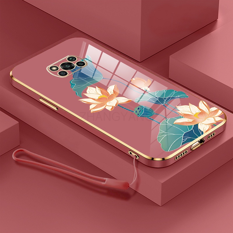 Casing Poco X3 Nfc Poco X3 Poco X3 Pro Phone Case Electroplated 