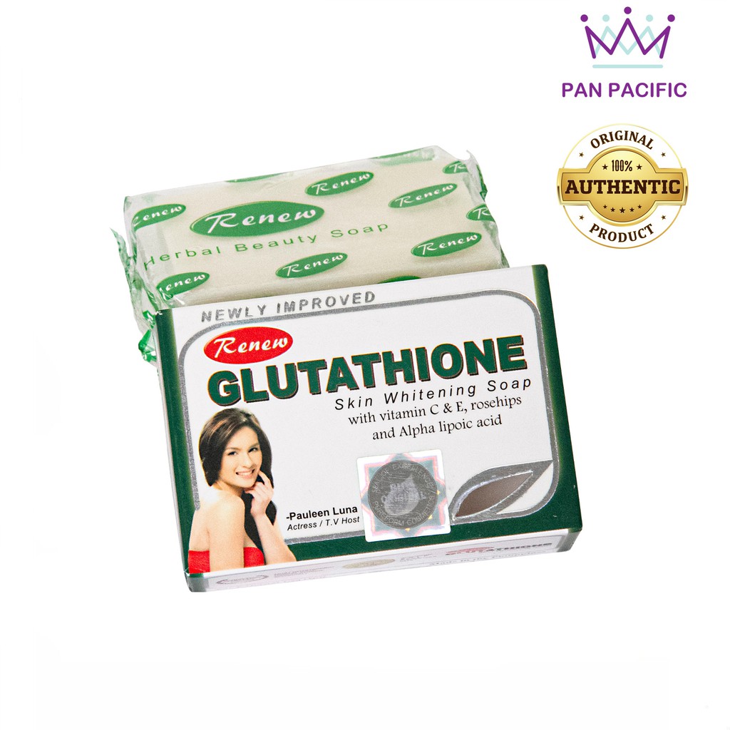 renew glutathione skin whitening soap review RENEW, RENEW Glutathione Whitening Soap 135g main image 0