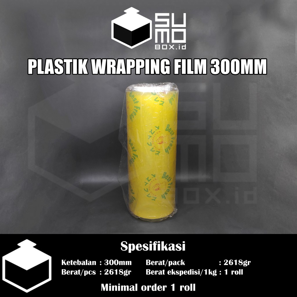 Best fresh plastic wrapping 30cm x 500m food wrap / fruit parcel ...