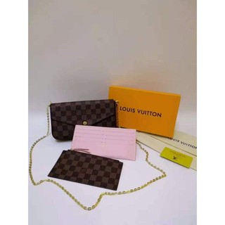 Authentic Mens Wallet LV,High Quality with Complete inclusions,Box,DushBag  and CareCard.