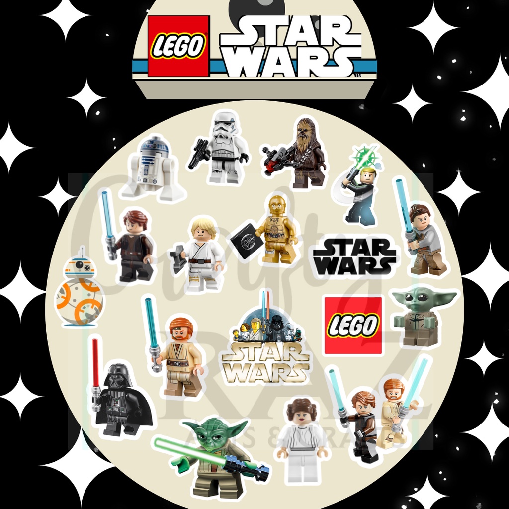 Lego star wars discount stickers