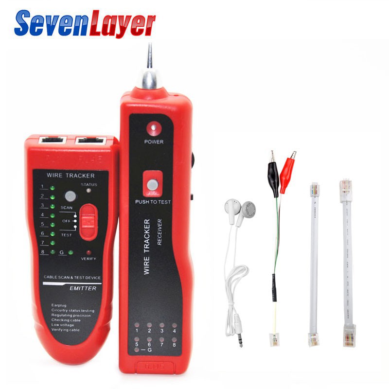 Newest RJ11 RJ45 Cat5 Cat6 Telephone Wire Tracker Tracer Toner | Shopee ...