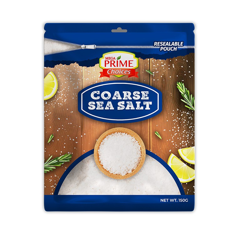 Mega Prime Choices Coarse Sea Salt 150g Shopee Philippines