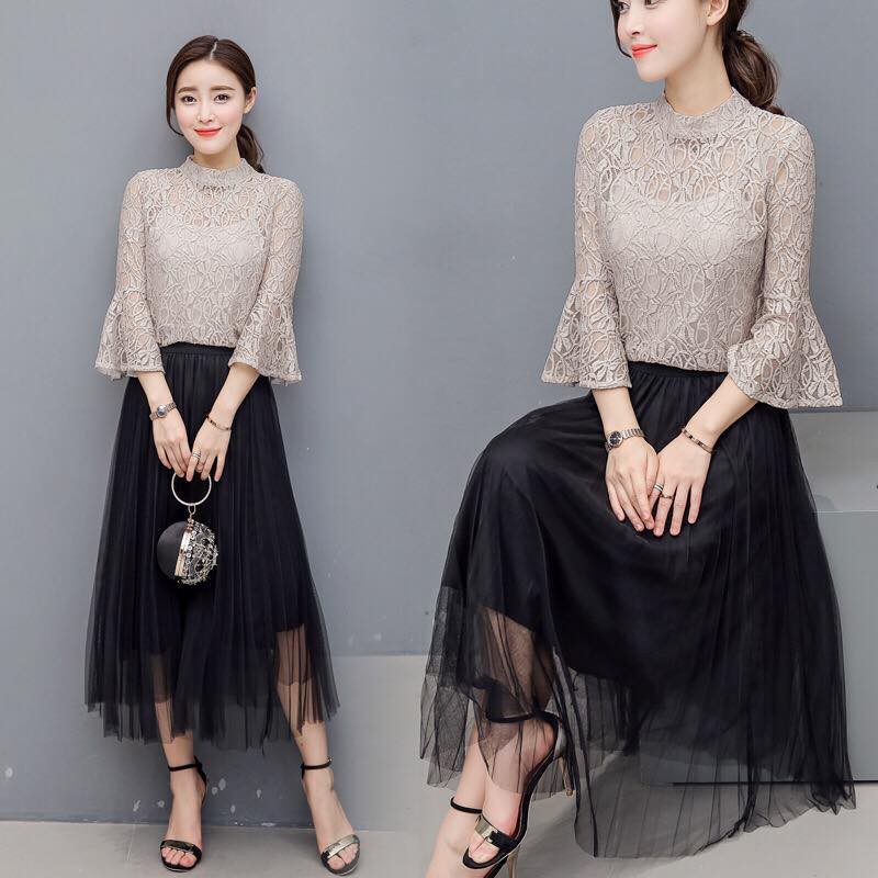 Blouse and outlet skirt formal