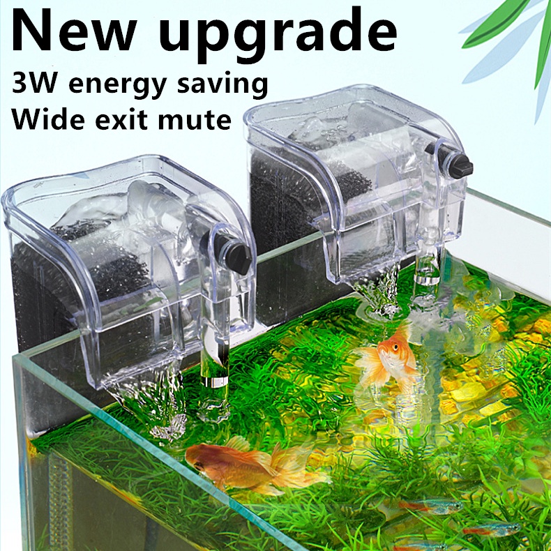 Lowpower silent hanging filter air pump aquarium filter air pump for