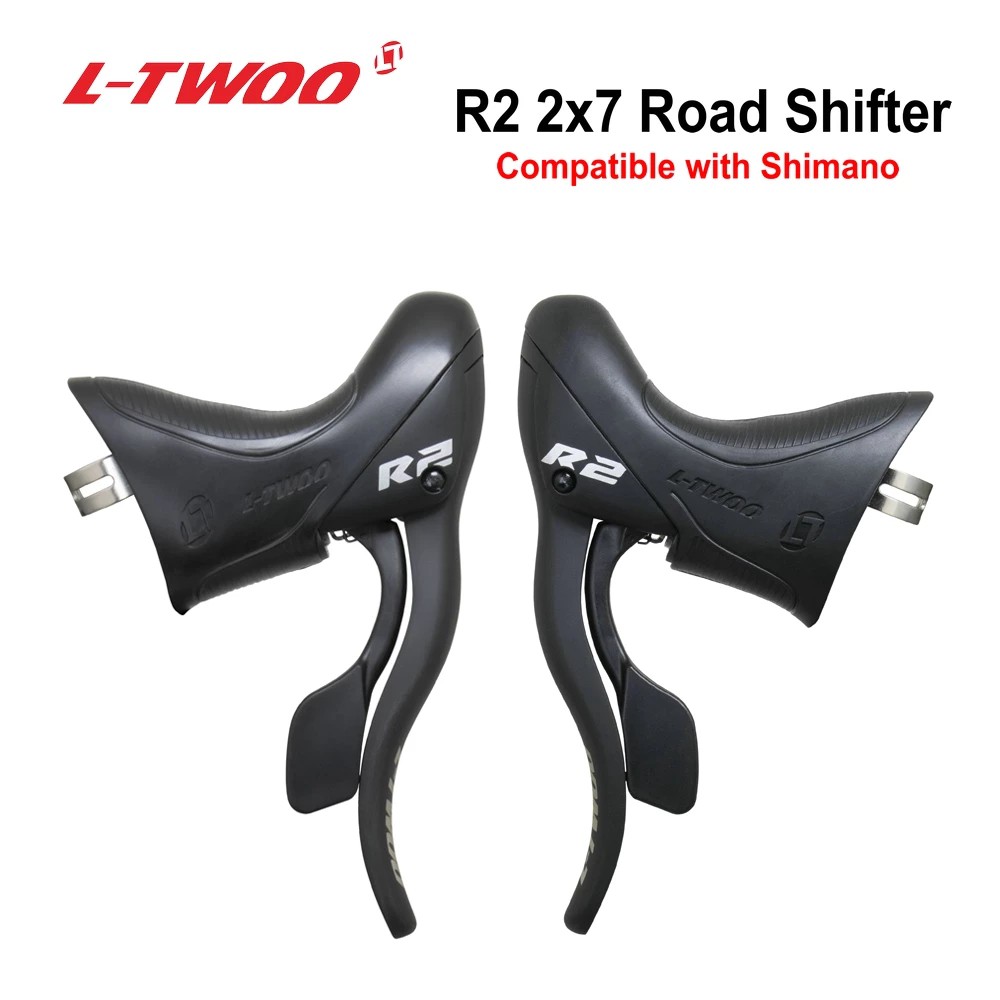 COD Ready stock LTWOO R2 2x7 Road Bike Shifter 2x7 Speed