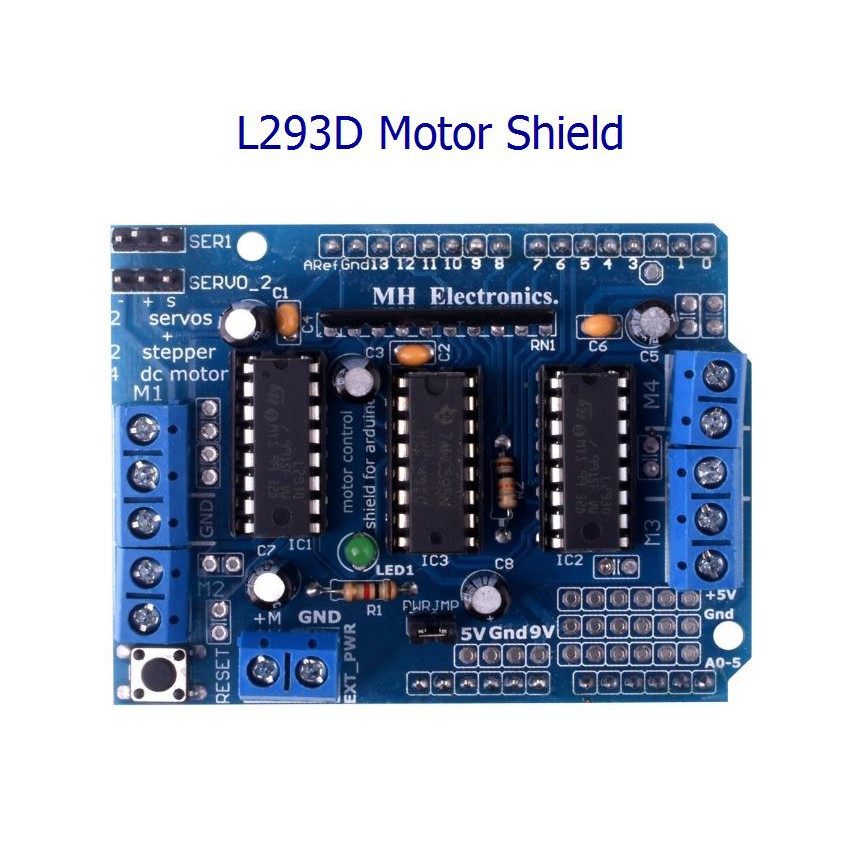 L293d Motor Control Shield Motor Drive Expansion Board For Arduino Shopee Philippines 3465