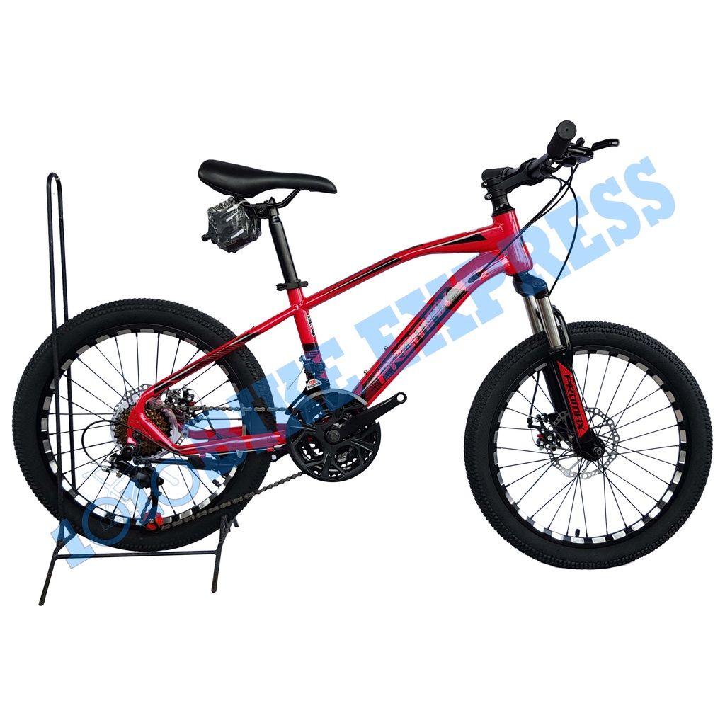 Mini mountain best sale bike size