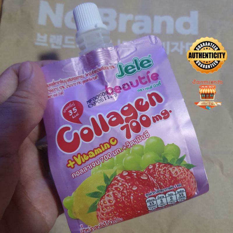 Jele Beautie Collagen + Vitamin C 700mg (Strawberry) Shopee Philippines