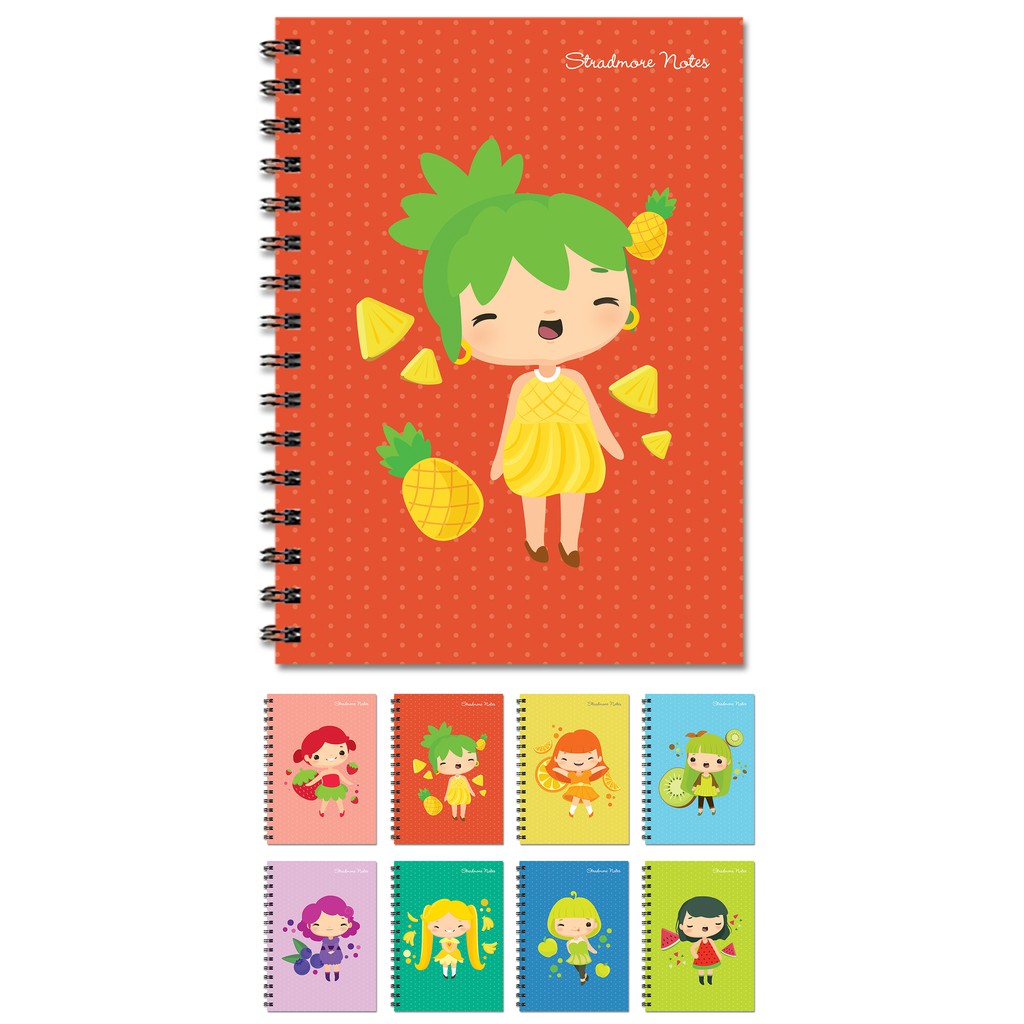 Stradmore Missy Spiral Notebook S18 6 x 8 in (Assorted) | Shopee ...