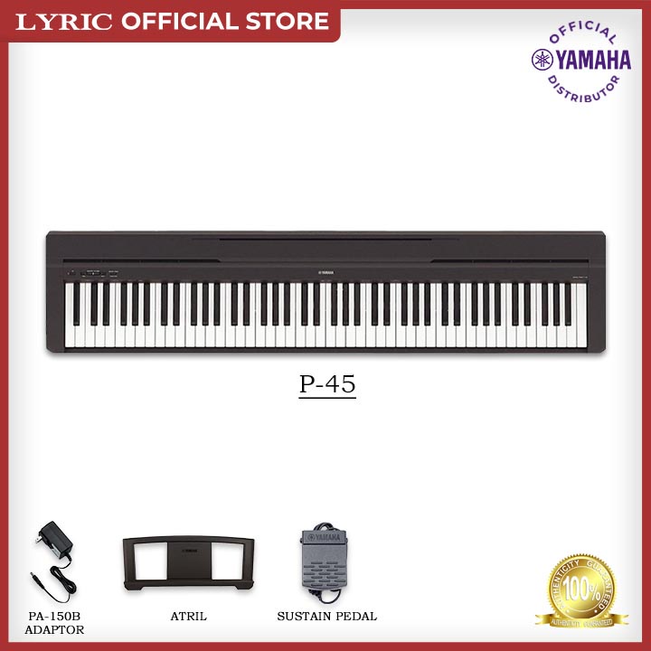 Yamaha P45, 88Key Weighted Action Digital Piano Shopee Philippines