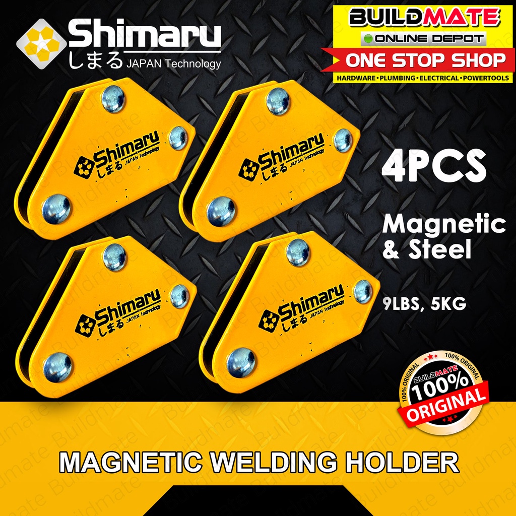 SHIMARU JAPAN 4 PCS SET Magnetic Welding Machine Positioner Magnet ...