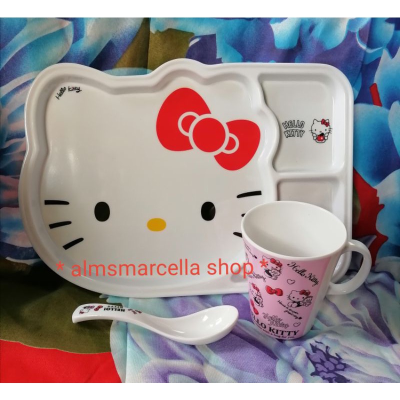Hello Kitty Tableware set / Divider plate set Shopee Philippines