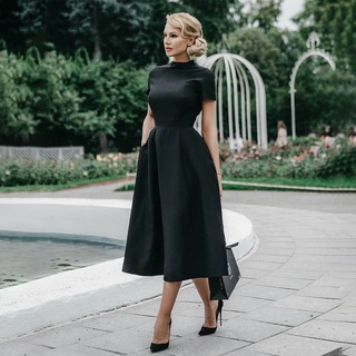Formal black dress for debut party store