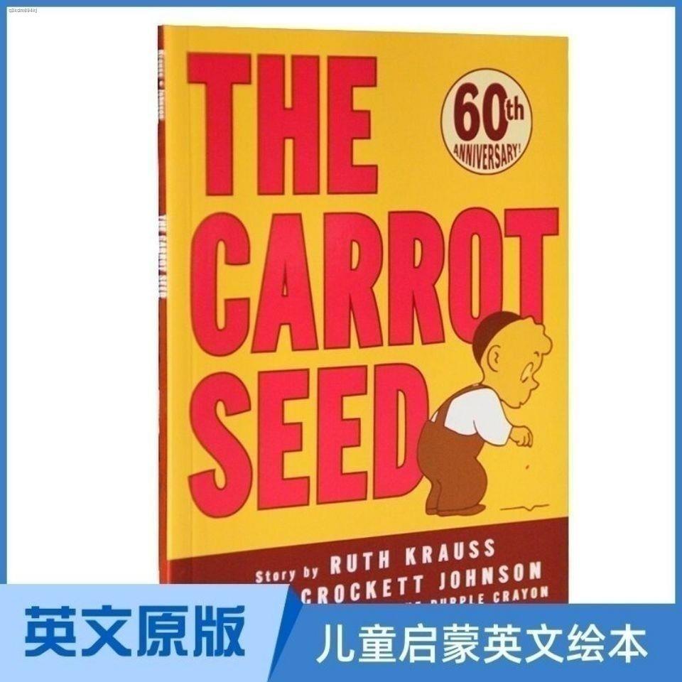 Plastic bound English original picture book The Carrot Seed Board Book ...