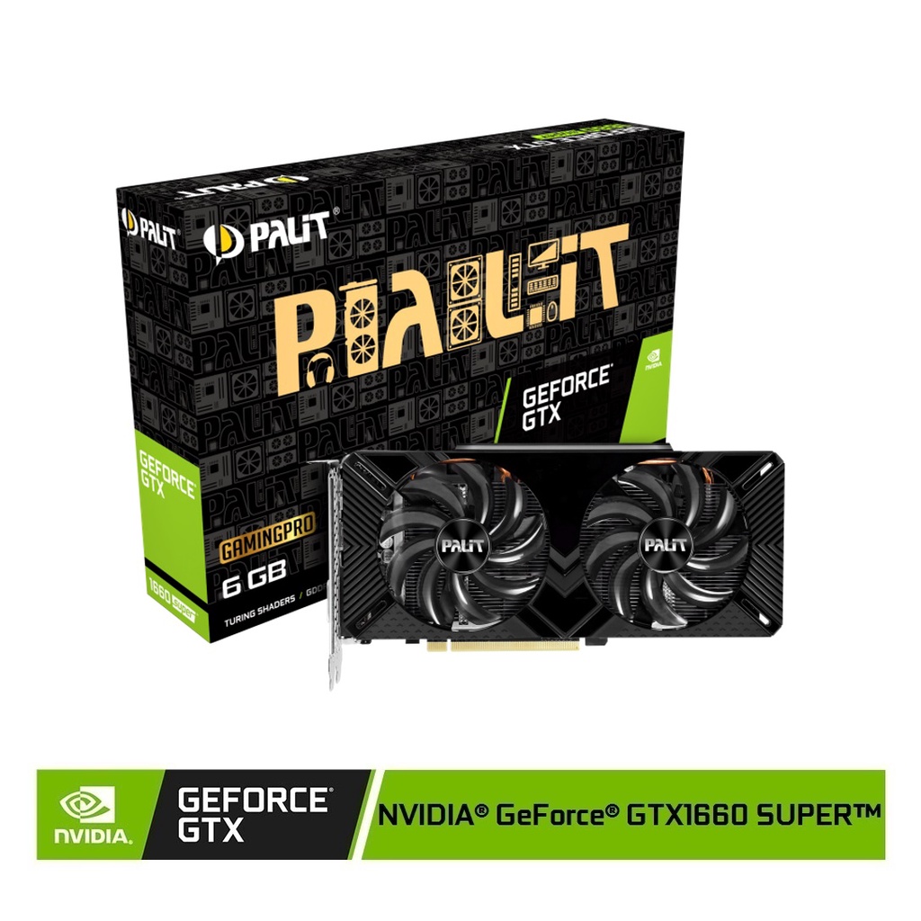 Palit NVIDIA GeForce GTX 1660 SUPER Gaming Pro 6GB Graphic Card