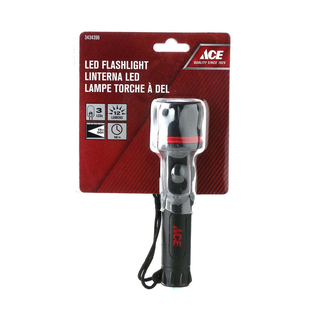 Ace Hardware LED Rubber Flashlight Shopee Philippines