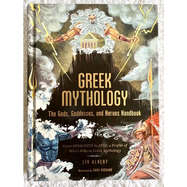 Greek Mythology: The Gods, Goddesses, and Heroes Handbook (HARDCOVER ...