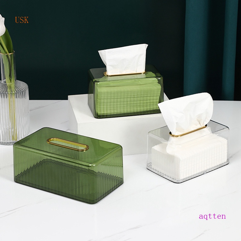 USK Tissue Box Light Luxury Living Room Coffee Table Creative High end ...