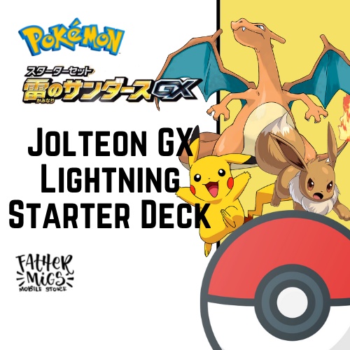Jolteon GX Lightning Starter Deck Pokemon Trading Card Game Shopee Philippines