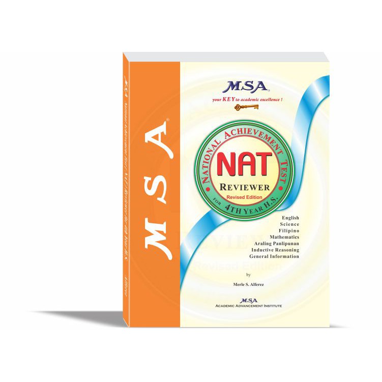 MSA NAT Reviewer for 4th Year High School (Authentic / Brand New ...