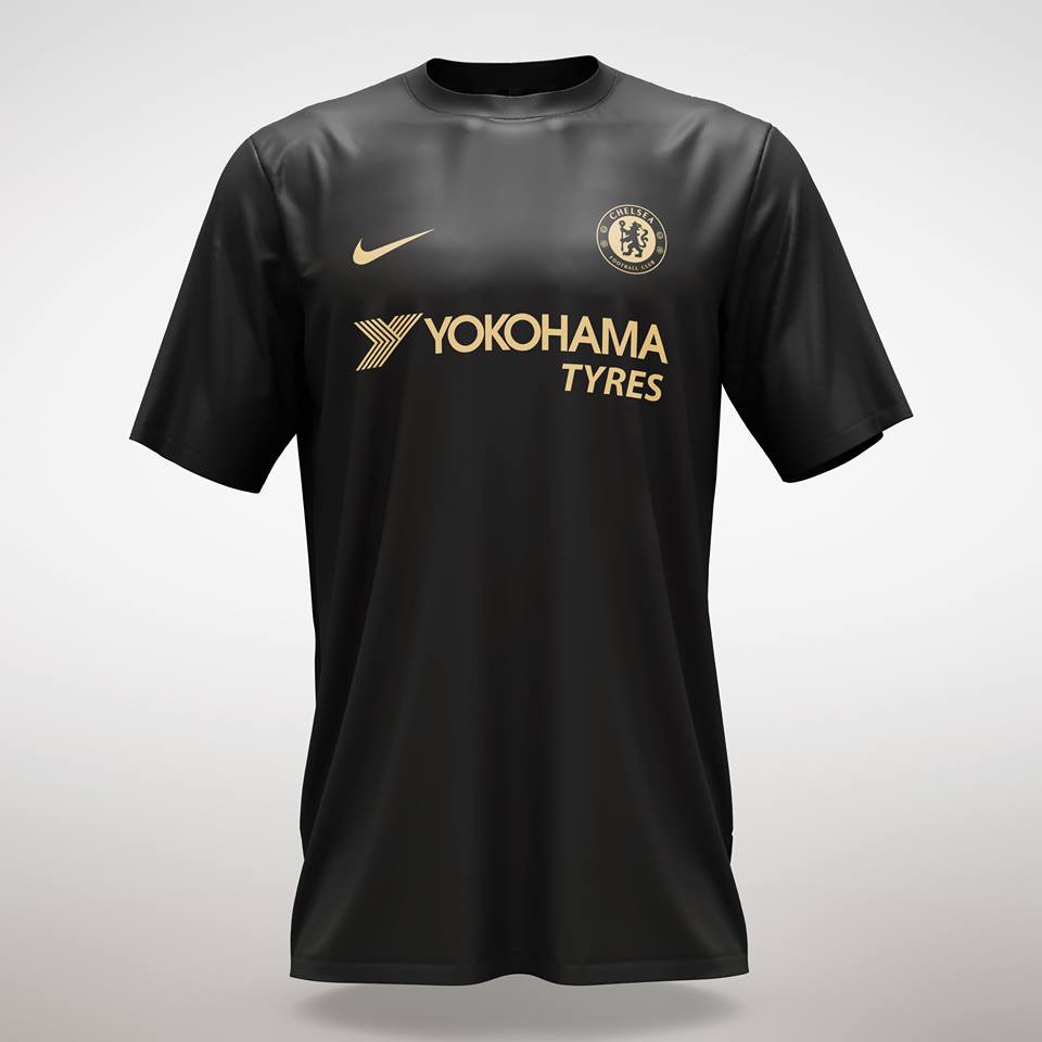 Chelsea Black Clothing introducing GOLD LABEL Jersey